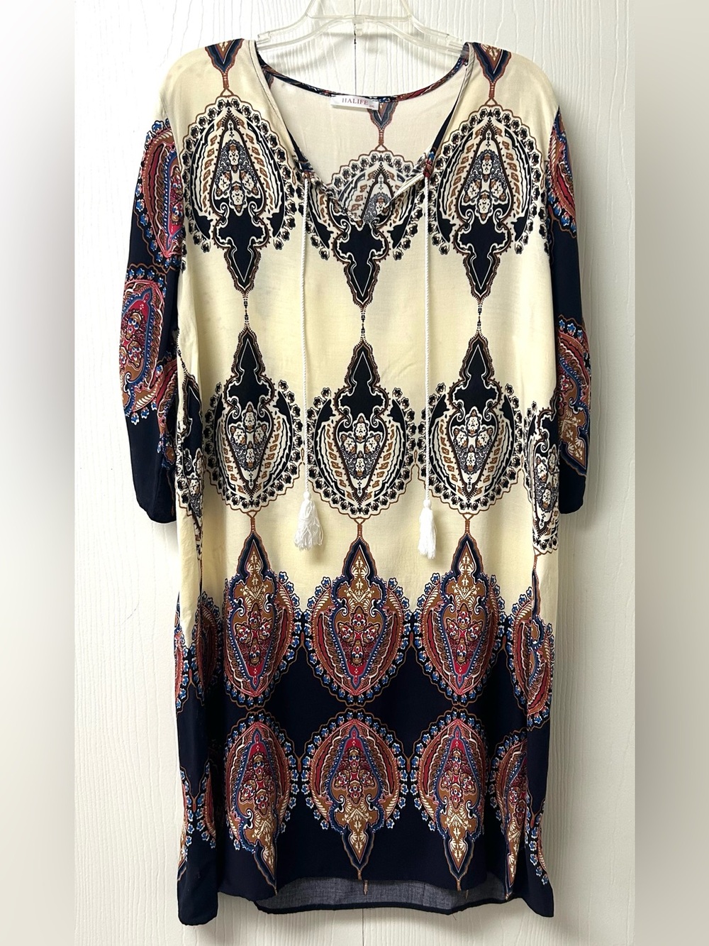 Boho Casual Print Dress Size 2X